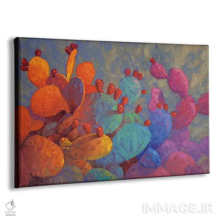 تابلو آرامش در رنگ اثر کدی دیلانگ - نمای پرسپکتیو محصول