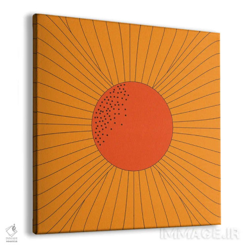 تابلو شکوفه اثر دیزاینز سرکا ۷۸ - نمای پرسپکتیو محصول