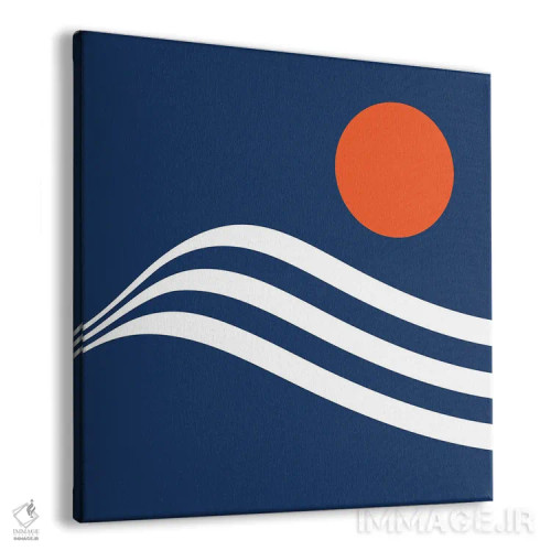 تابلو موج اثر دیزاینز سرکا ۷۸ - نمای پرسپکتیو محصول