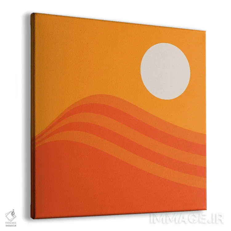 تابلو موج اثر دیزاینز سرکا ۷۸ - نمای پرسپکتیو محصول