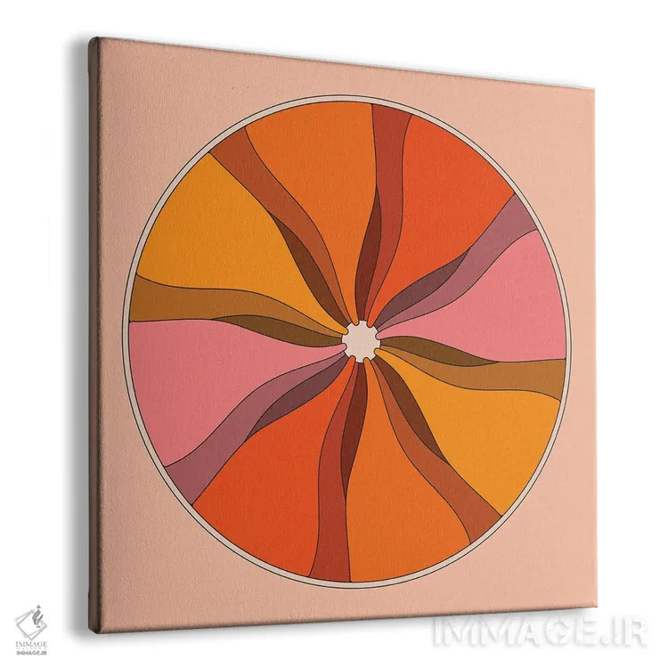 تابلو سانتریفیوژ اثر دیزاینز سرکا ۷۸ - نمای پرسپکتیو محصول