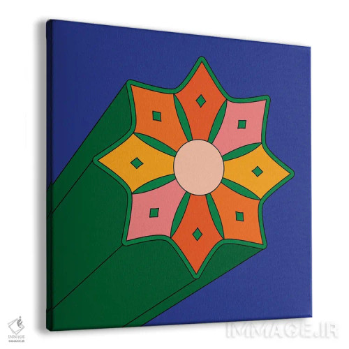 تابلو درخشش تابستانی ستاره اثر دیزاینز سرکا ۷۸ - نمای پرسپکتیو محصول