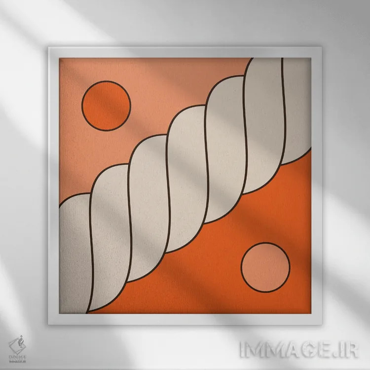 تابلو کلید تغییر اثر دیزاینز سرکا ۷۸ - نمای قابدار سفید