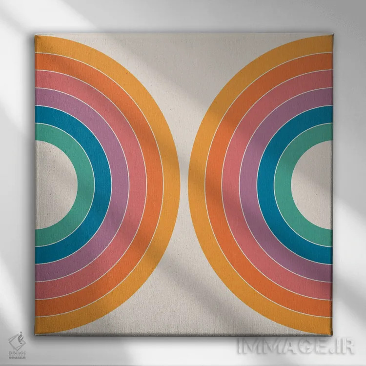 تابلو سونار بوکا اثر دیزاینز سرکا ۷۸ - نمای روبهرو روی دیوار