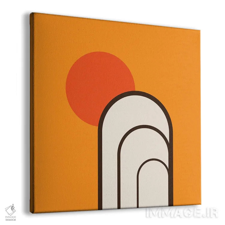 تابلو درخت توس اثر دیزاینز سرکا ۷۸ - نمای پرسپکتیو محصول