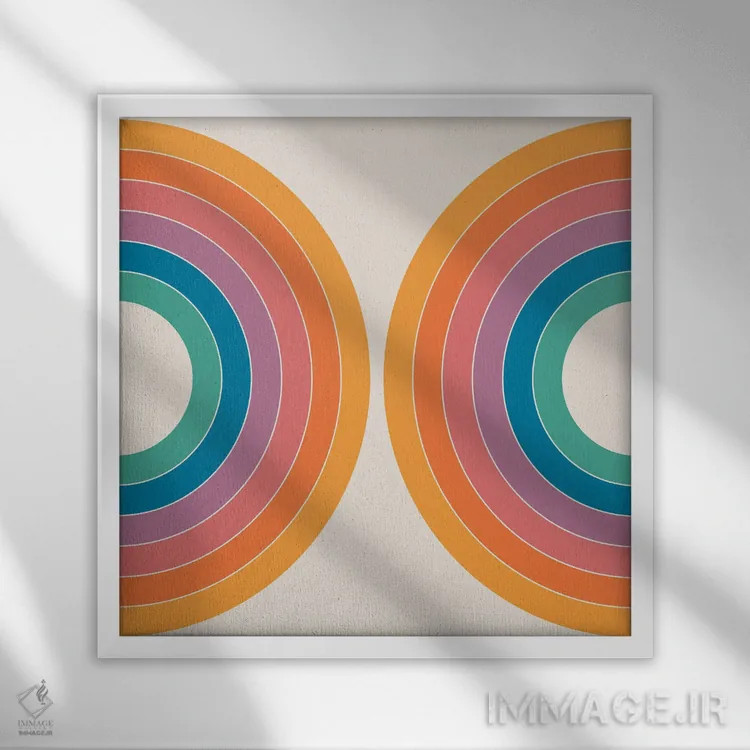 تابلو سونار بوکا اثر دیزاینز سرکا ۷۸ - نمای قابدار سفید