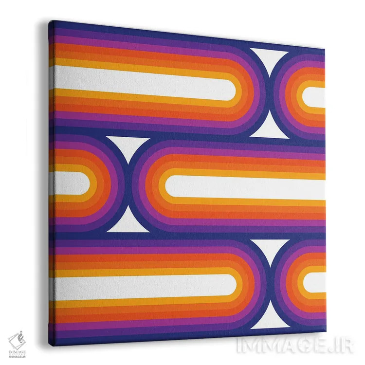 تابلو کمانهای جانبی اثر دیزاینز سرکا ۷۸ - نمای پرسپکتیو محصول