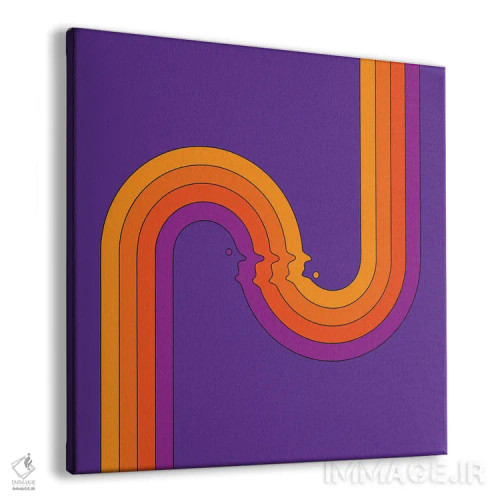 تابلو Why Not,چرا، چرا نه اثر دیزاینز سرکا ۷۸ - نمای پرسپکتیو محصول