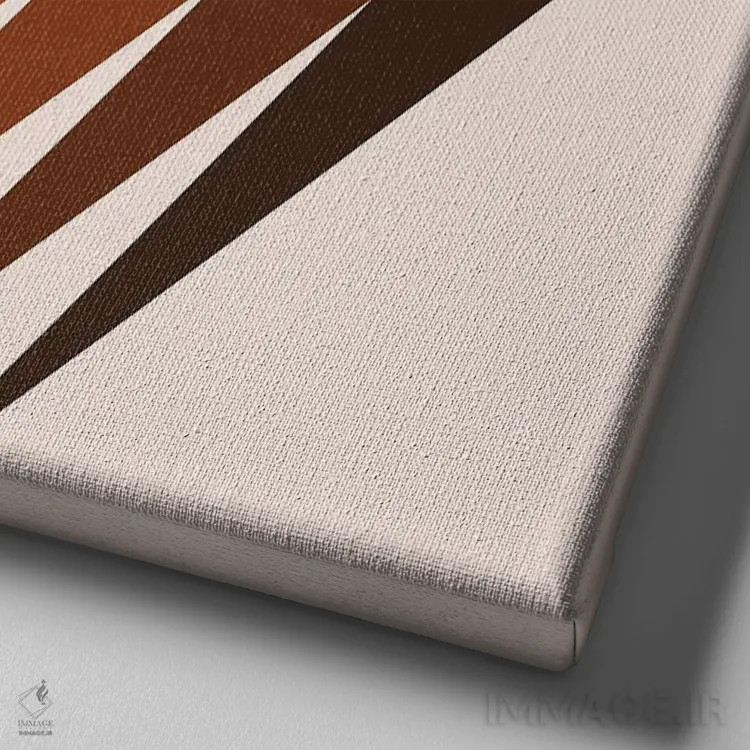 تابلو گذرگاههای گرگومیش بیابان اثر دیزاینز سرکا ۷۸ - نمای نزدیک بافت بوم