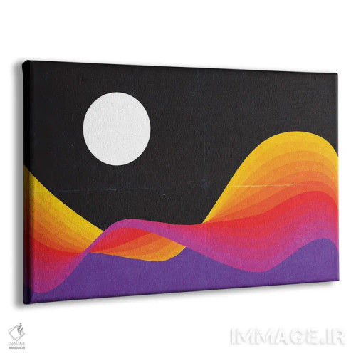 تابلو چشمانداز رؤیا I اثر دیزاینز سرکا ۷۸ - نمای پرسپکتیو محصول