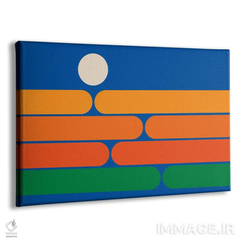 تابلو فضای گسترده اثر دیزاینز سرکا ۷۸ - نمای پرسپکتیو محصول