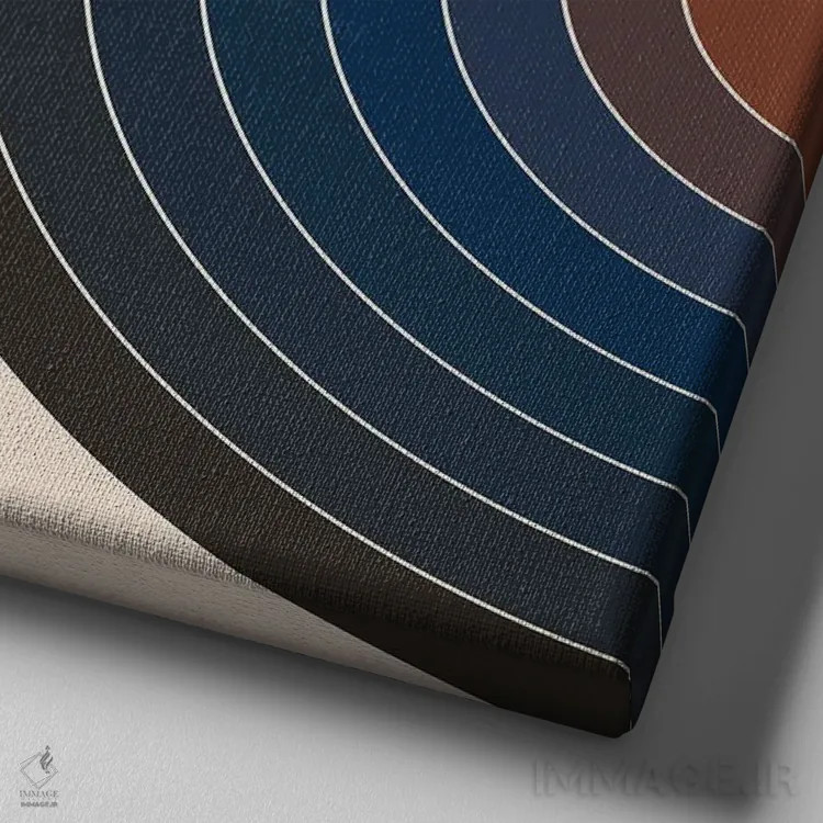 تابلو سونار گرگومیش اثر دیزاینز سرکا ۷۸ - نمای نزدیک بافت بوم