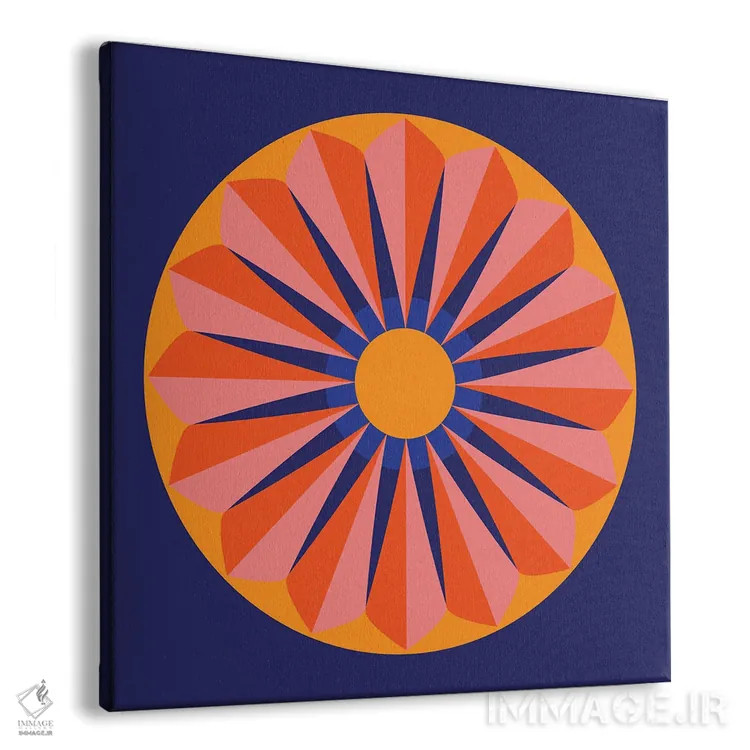 تابلو نمایش گل اثر دیزاینز سرکا ۷۸ - نمای پرسپکتیو محصول