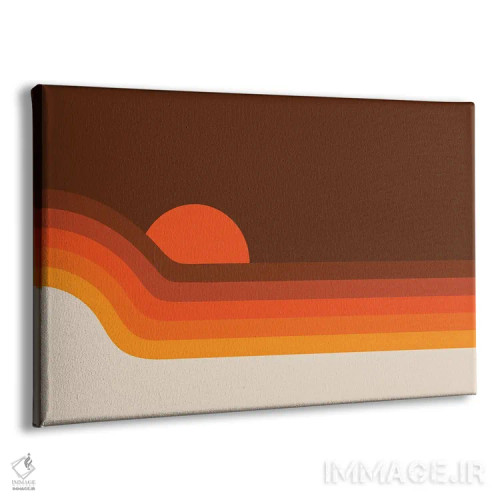 تابلو کفگیر طلایی اثر دیزاینز سرکا ۷۸ - نمای پرسپکتیو محصول