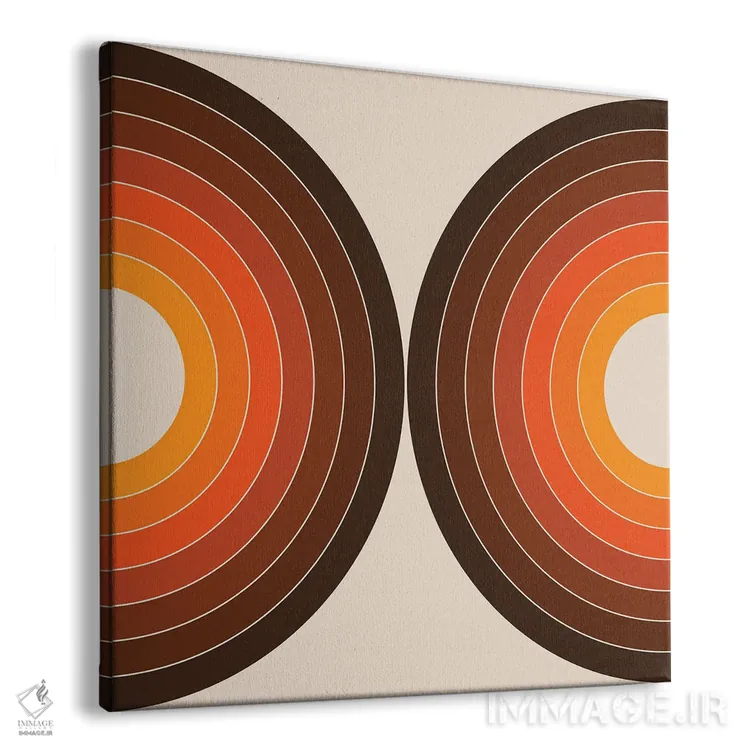 تابلو سونار طلایی اثر دیزاینز سرکا ۷۸ - نمای پرسپکتیو محصول