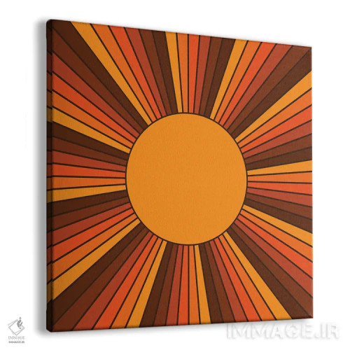 تابلو ایالت آفتاب طلایی (فلوریدا) اثر دیزاینز سرکا ۷۸ - نمای پرسپکتیو محصول