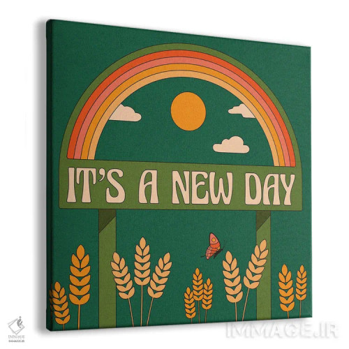 تابلو روز نو اثر دیزاینز سرکا ۷۸ - نمای پرسپکتیو محصول