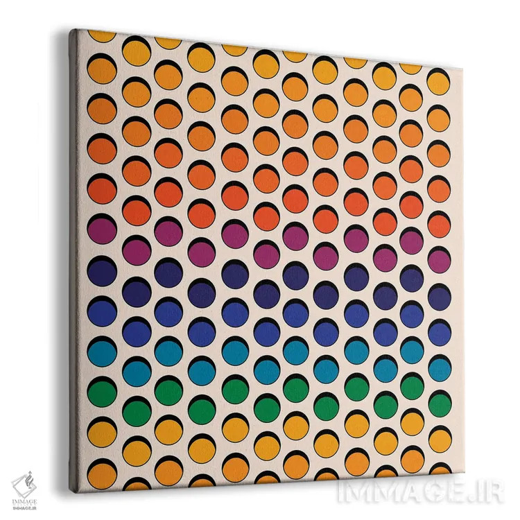 تابلو سوراخدار اثر دیزاینز سرکا ۷۸ - نمای پرسپکتیو محصول