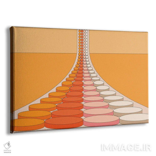 تابلو خط مونتاژ اثر دیزاینز سرکا ۷۸ - نمای پرسپکتیو محصول