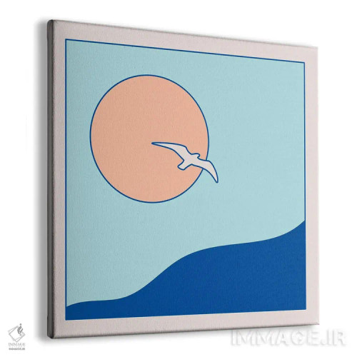 تابلو اوج گرفتن اثر دیزاینز سرکا ۷۸ - نمای پرسپکتیو محصول