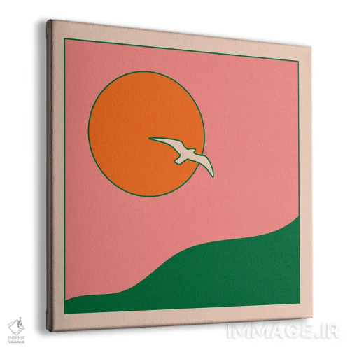 تابلو اوج گرفتن اثر دیزاینز سرکا ۷۸ - نمای پرسپکتیو محصول