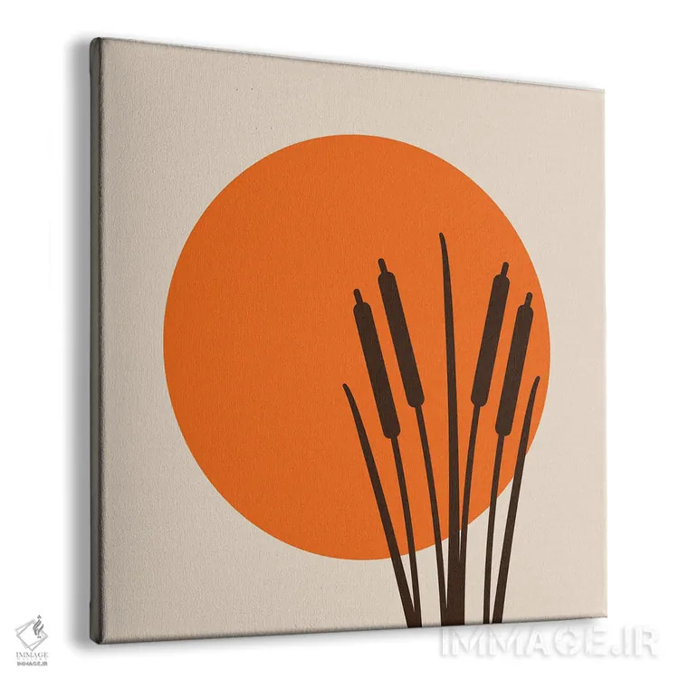 تابلو ساحل خلیج اثر دیزاینز سرکا ۷۸ - نمای پرسپکتیو محصول