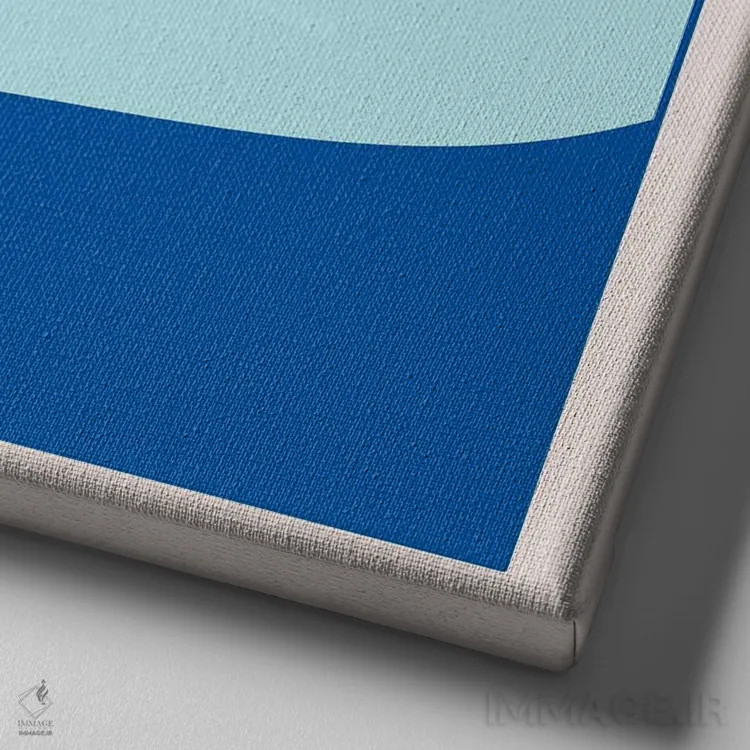 تابلو اوج گرفتن اثر دیزاینز سرکا ۷۸ - نمای نزدیک بافت بوم