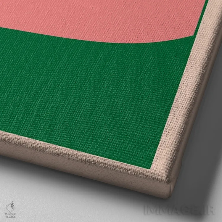 تابلو اوج گرفتن اثر دیزاینز سرکا ۷۸ - نمای نزدیک بافت بوم