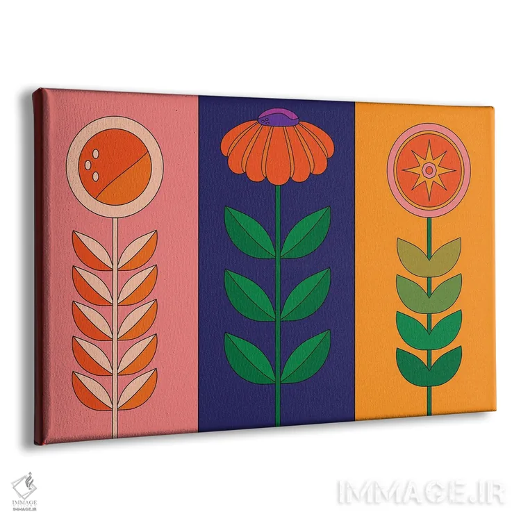 تابلو جکپات بهاری اثر دیزاینز سرکا ۷۸ - نمای پرسپکتیو محصول