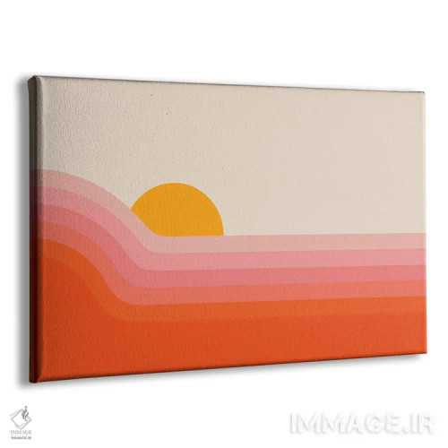 تابلو توتفرنگی آغشتهشده اثر دیزاینز سرکا ۷۸ - نمای پرسپکتیو محصول