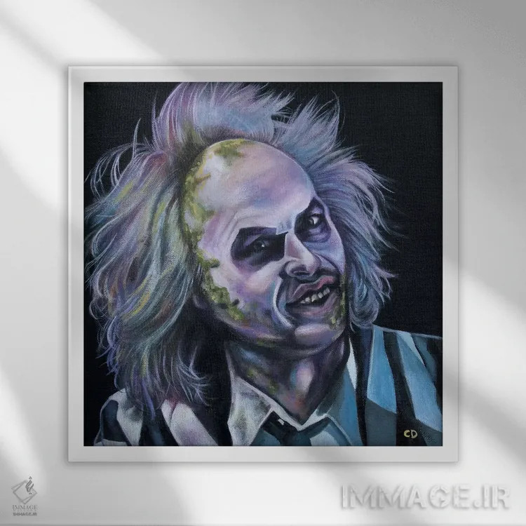 تابلو بیتلجوس (فیلم) اثر سیندی دودس - نمای قابدار سفید