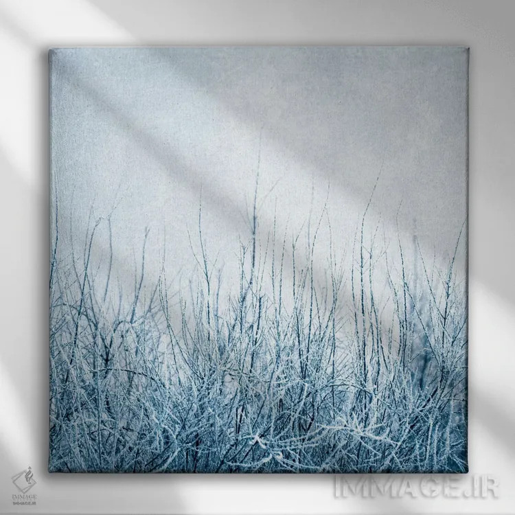تابلو زمستان اثر کلودیا دروسرت - نمای روبهرو روی دیوار