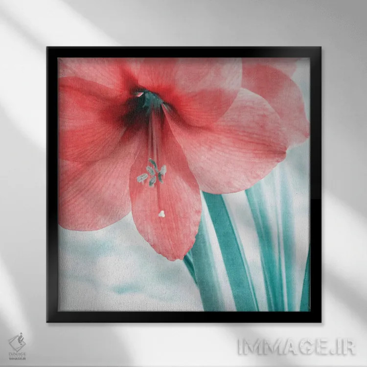 تابلو خوشآمدید اثر کلودیا دروسرت - نمای قابدار مشکی