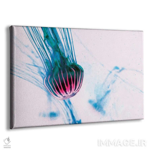 تابلو عروس دریایی III اثر کلودیا دروسرت - نمای پرسپکتیو محصول