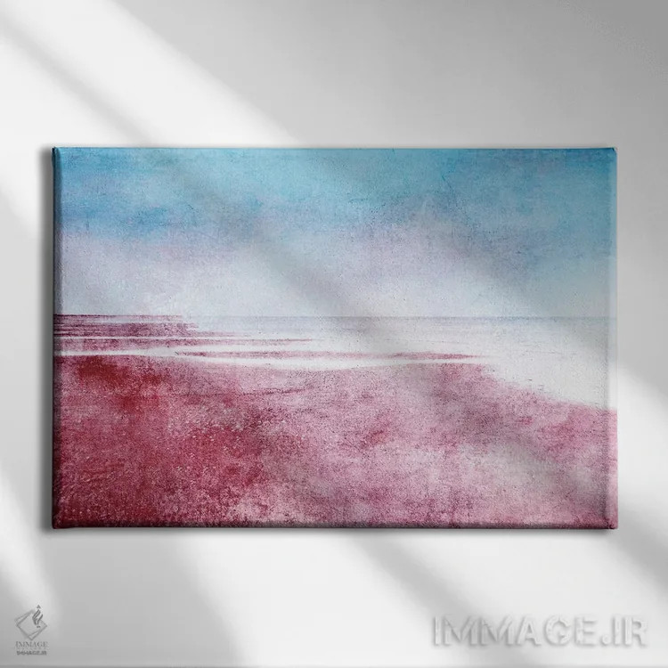 تابلو دریا اثر کلودیا دروسرت - نمای روبهرو روی دیوار