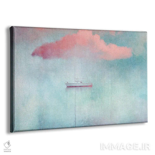 تابلو ابر دریایی اثر کلودیا دروسرت - نمای پرسپکتیو محصول