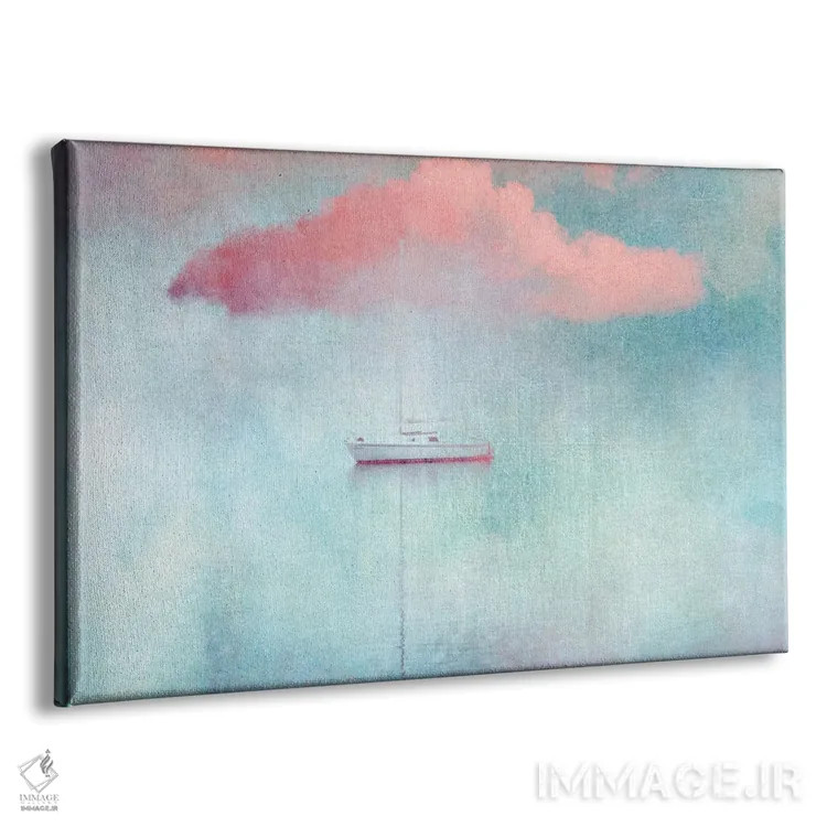 تابلو ابر دریایی اثر کلودیا دروسرت - نمای پرسپکتیو محصول