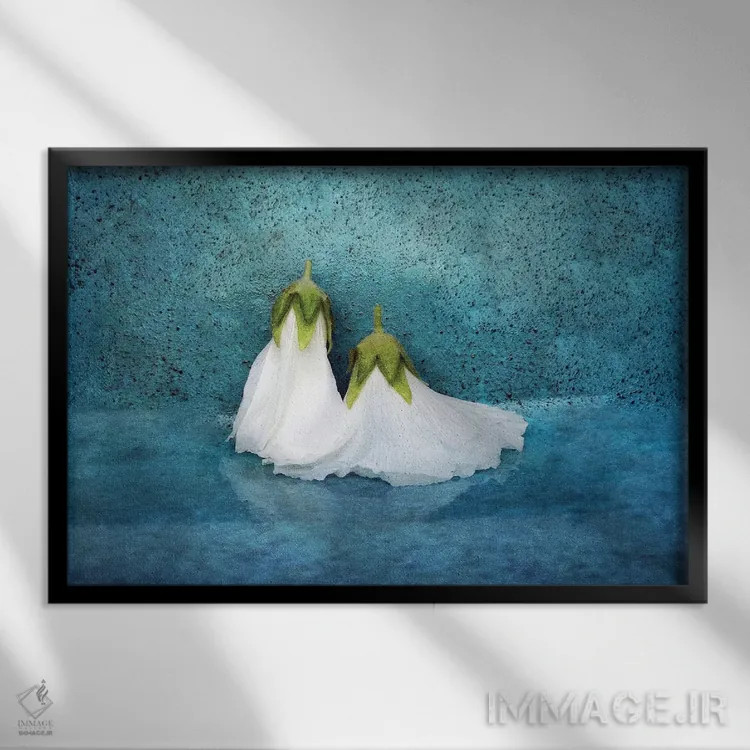 تابلو پرستش اثر کلودیا دروسرت - نمای قابدار مشکی