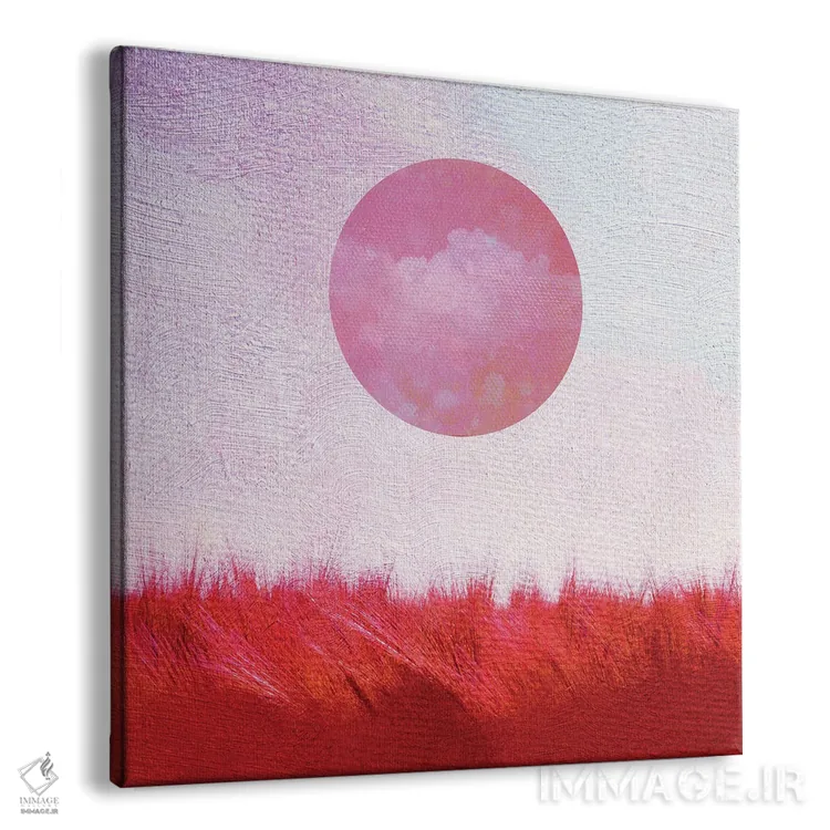 تابلو آفتاب تابستانی اثر کلودیا دروسرت - نمای پرسپکتیو محصول