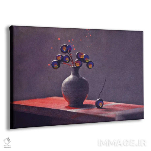 تابلو توت زمستانی اثر کلودیا دروسرت - نمای پرسپکتیو محصول