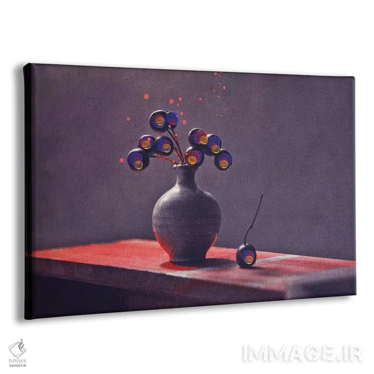 تابلو توت زمستانی اثر کلودیا دروسرت - نمای پرسپکتیو محصول