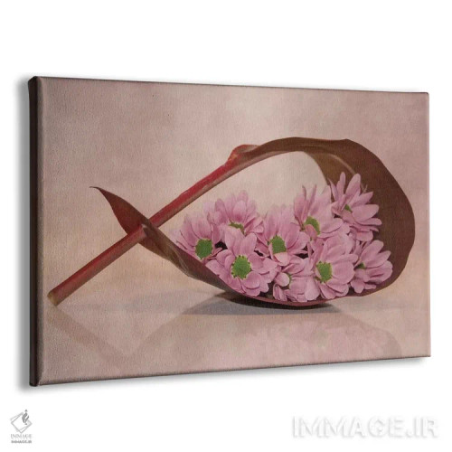 تابلو گلهای کوچک اثر کلودیا دروسرت - نمای پرسپکتیو محصول