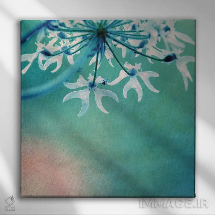 تابلو روز من IX اثر کلودیا دروسرت - نمای روبهرو روی دیوار