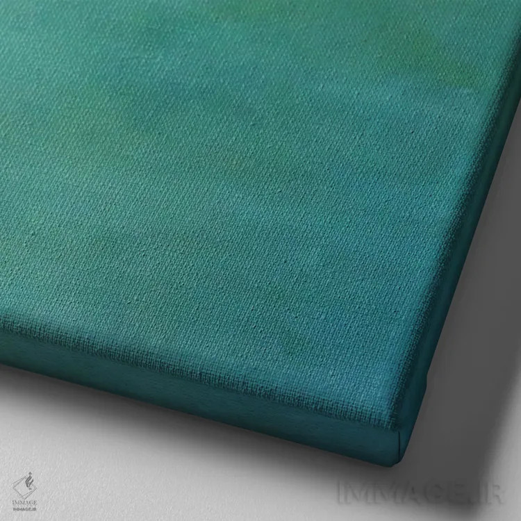 تابلو روز من IX اثر کلودیا دروسرت - نمای نزدیک بافت بوم