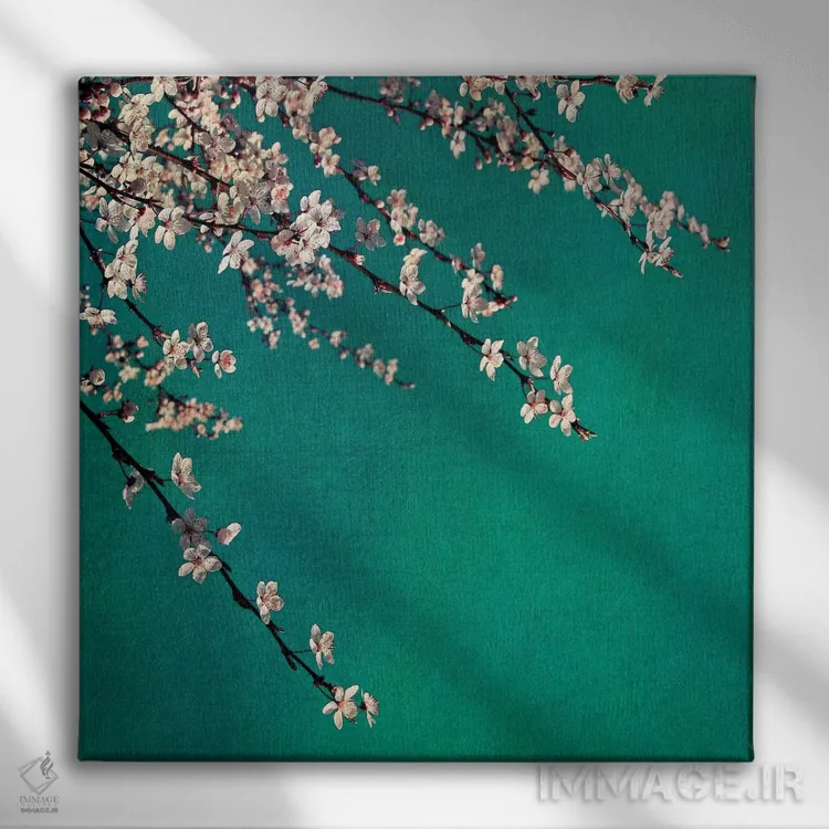 تابلو سبز اثر کلودیا دروسرت - نمای روبهرو روی دیوار