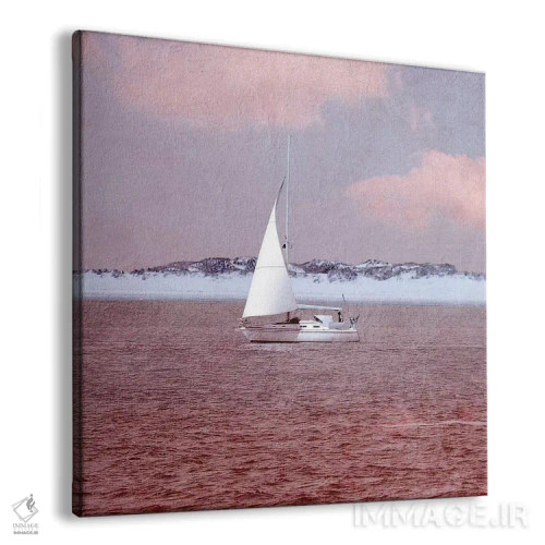 تابلو بادبان اثر کلودیا دروسرت - نمای پرسپکتیو محصول