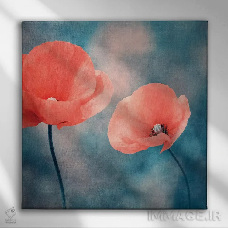 تابلو تابستان من اثر کلودیا دروسرت - نمای روبهرو روی دیوار