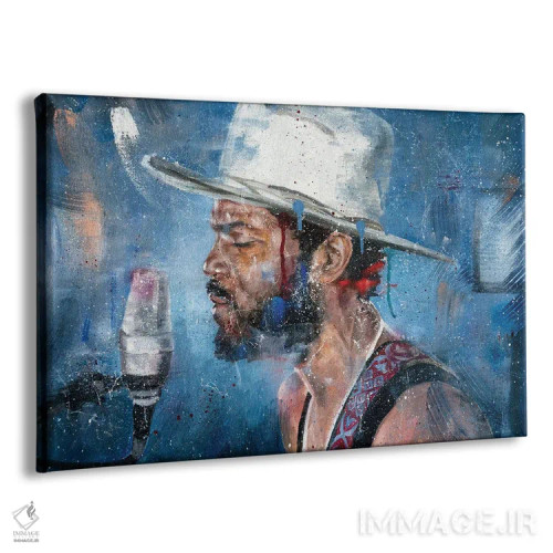 تابلو گری کلارک جونیور، چراغهای درخشان اثر کدی سن - نمای پرسپکتیو محصول