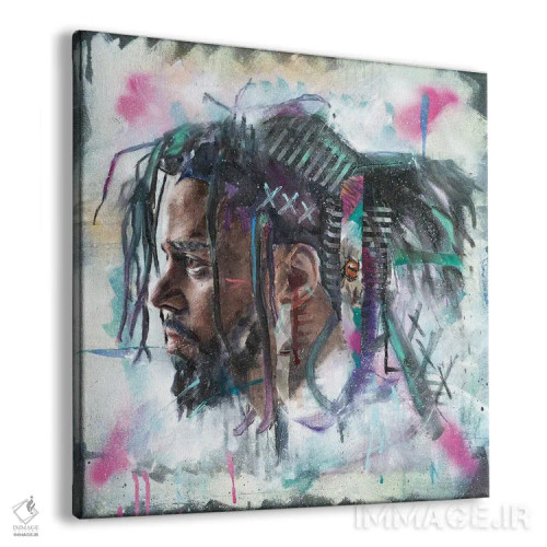 تابلو جی کول (معروف به بز – بهترین تاریخ) اثر کدی سن - نمای پرسپکتیو محصول