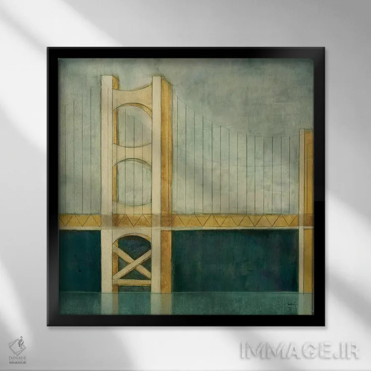 تابلو پل یکم اثر کیپ ادوین - نمای قابدار مشکی